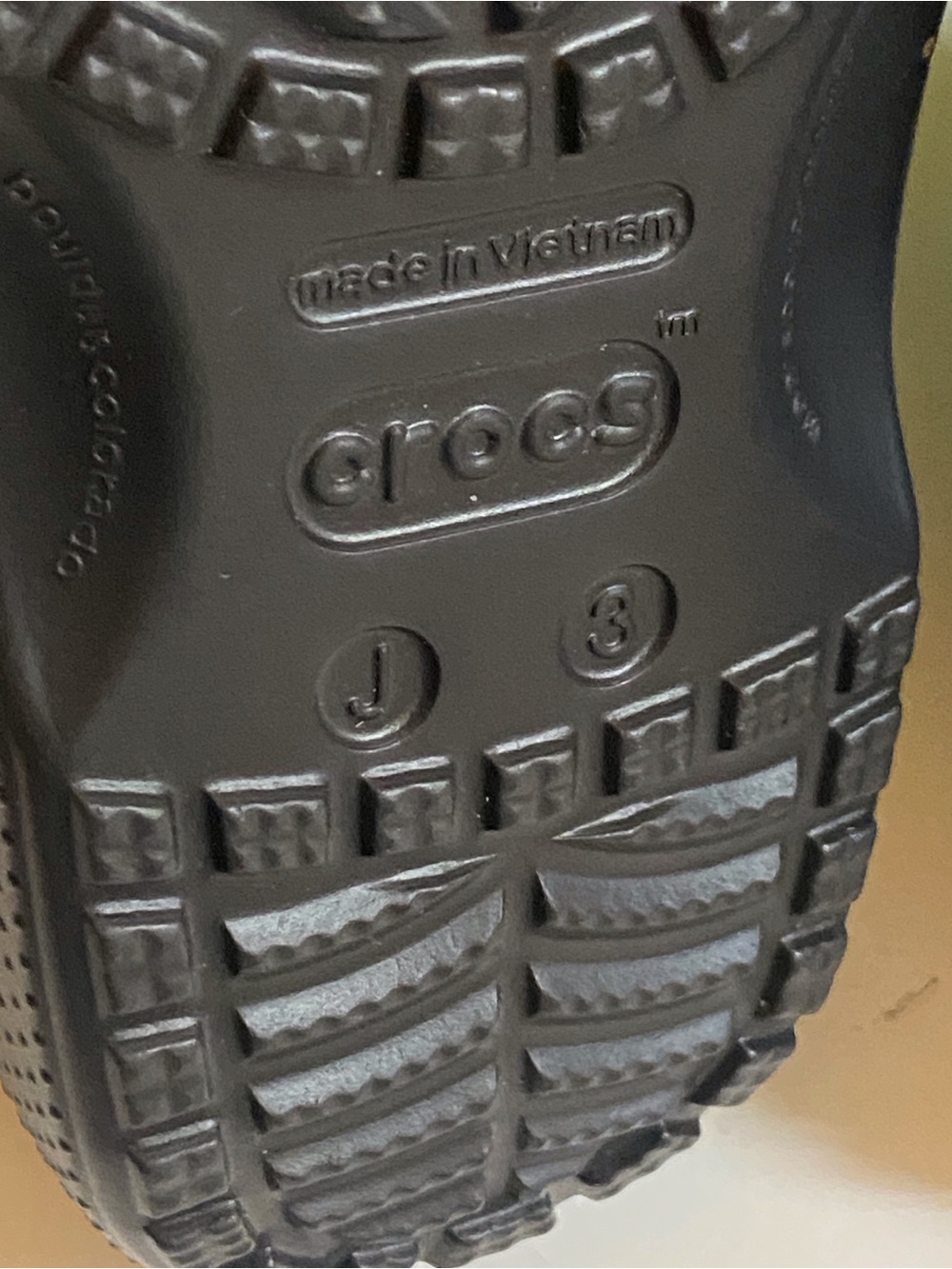 CROCS Kids Green Blue Minecraft Graphic Clogs Size J 3